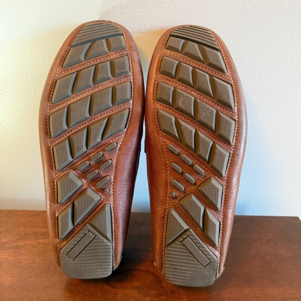 Nordstrom's 1901 Men's Leather Loafers Size 11.5 | Classic Slip-On Dress Shoes - Picture 5 of 6